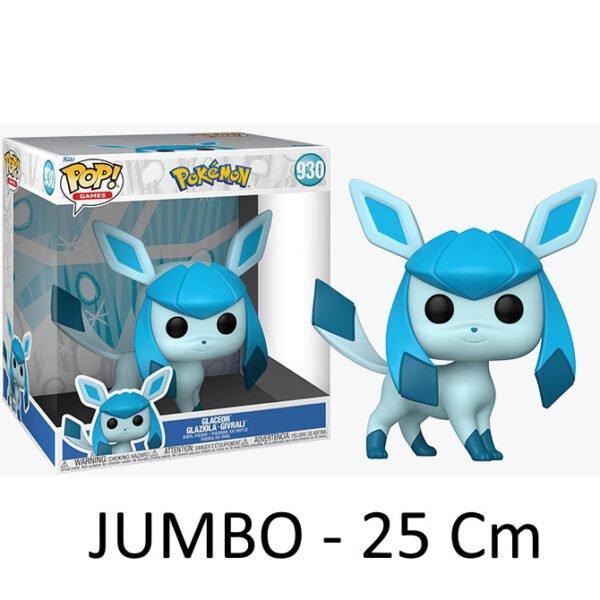 Funko Pop 930 - Glaceon XL Jumbo 25 Centímetros - Pokemon